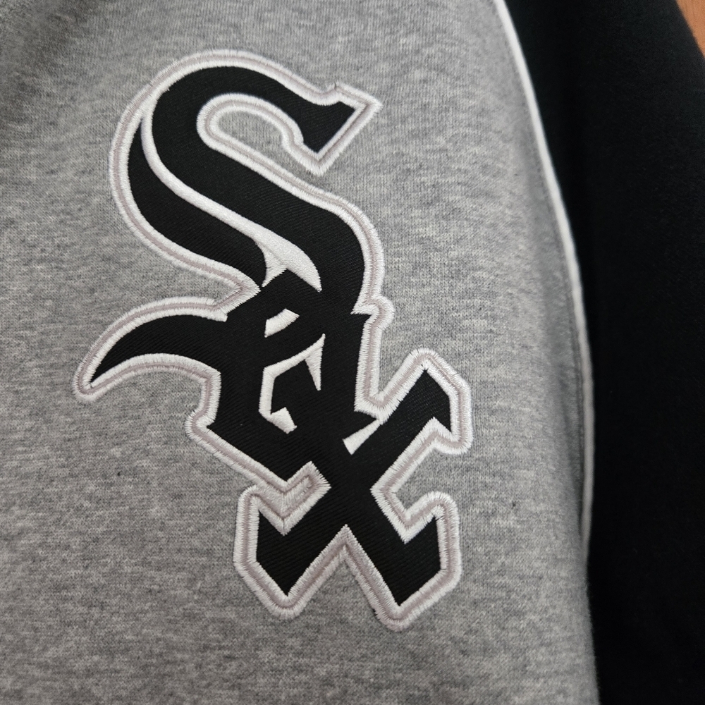 Chicago White Sox Heavyweight Full Zip Hoodie/jacket Sz Large - Picture 6 of 11